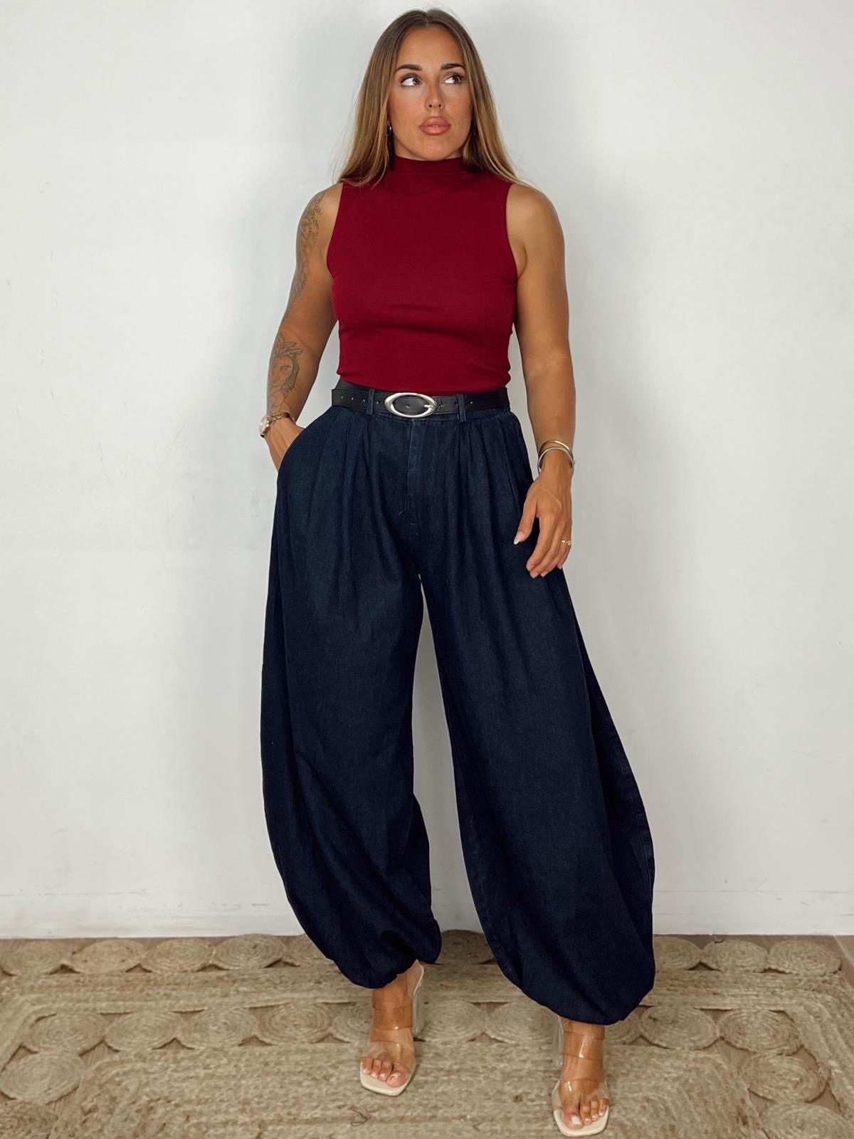 Pantalón Carolina Dark/Blue