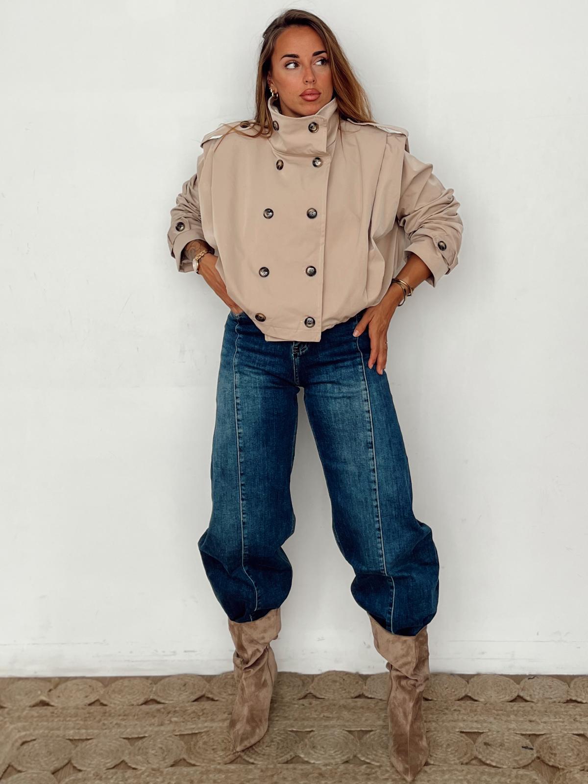 Gabardina Bomber