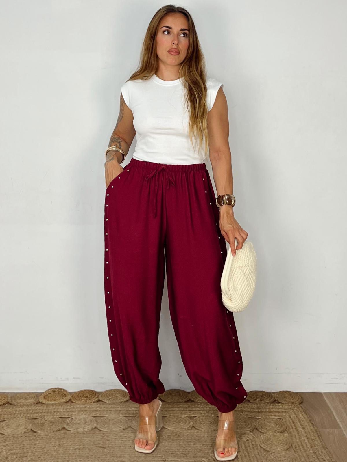 Pantalón Ballon Tachas